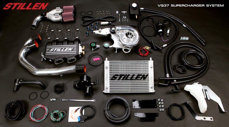 Stillen tuner 370Z supercharger kit